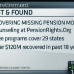 Retirement Alert:  Pension Funds Lost & Found